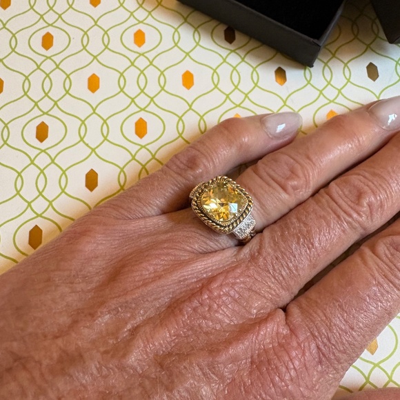 Lia Sophia Lemon Chiffon Ring - Picture 6 of 6